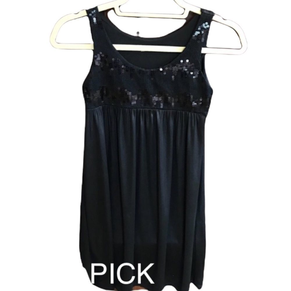 Sequin Black Dress 